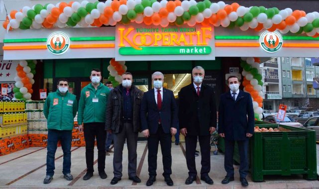 Kırşehir'de, Kooperatif Market Açıldı