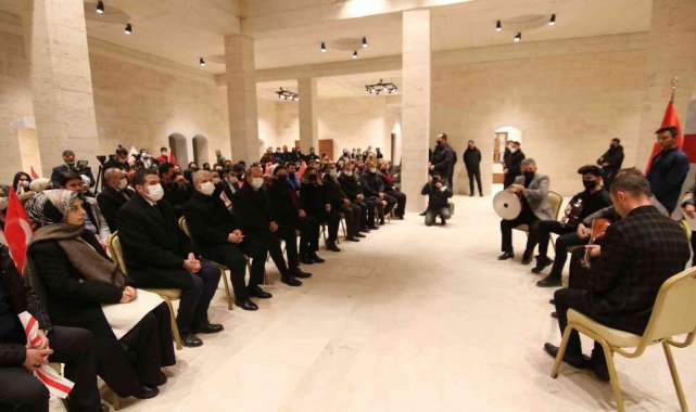 KKTC Cumhurbaşkanı Tatar, Ahi Evran Külliyesi&#039;nde gençlerle bir araya geldi