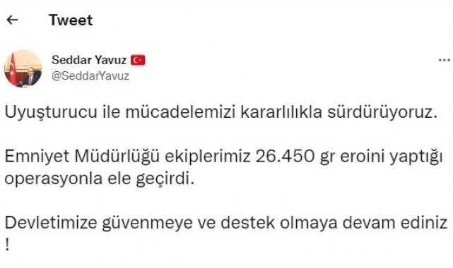 Kocaeli&#039;de 26 kilo eroin ele geçirildi