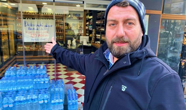 Kocaeli'de esnaftan örnek davranış