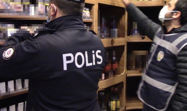 Kocaeli'de yılbaşı öncesi sahte içki denetimi