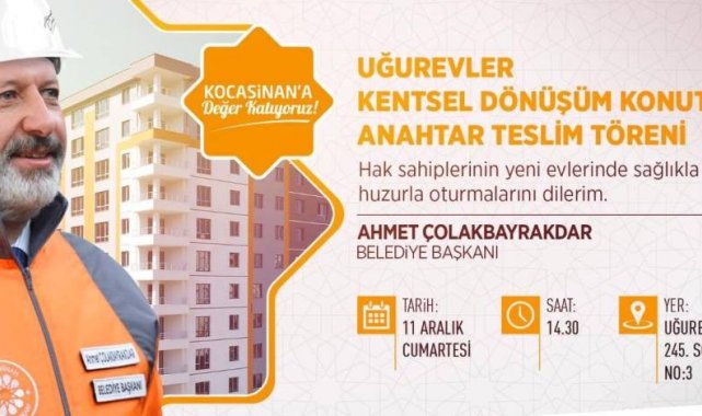 Kocasinan Belediyesi'nin dönüşüm projeleri mutluluğa dönüşüyor