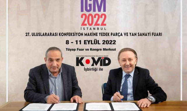 KOMİD'den, IGM 27. Uluslararası Konfeksiyon Makineleri Fuarı'na tam destek