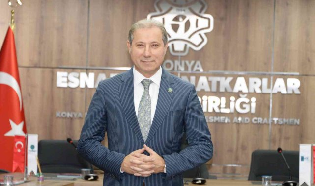 KONESOB Başkanı Karabacak: &quot;2022 Esnafımıza ve ülkemize bolluk, bereket getirsin&quot;