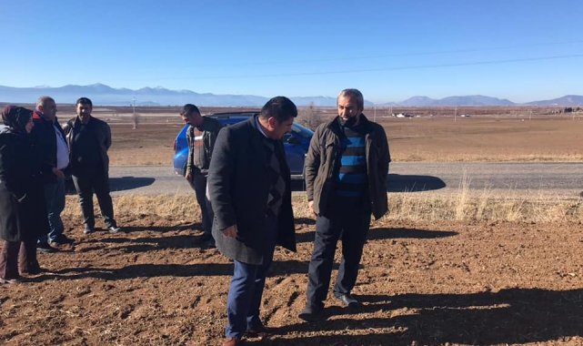 Konya'da geç ekime bağlı hububat ekili tarım alanlarında çimlenme başladı