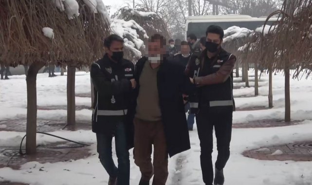 Konya&#039;da &quot;Tırpan&quot; operasyonunda 9 kişi tutuklandı