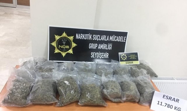 Konya'da uyuşturucu operasyonu