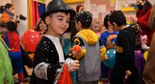 Konyaaltı'nda çocuklar için yılbaşı eğlencesi