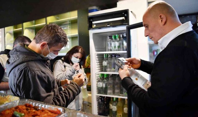 Konyaaltı&#039;nda zabıtadan kaçak ve sahte içki denetimi