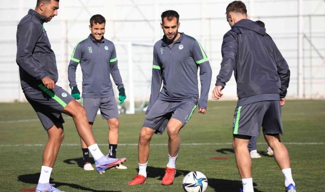Konyaspor, Fatih Karagümrük maçı hazırlıklarını tamamladı
