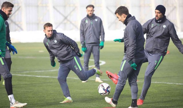 Konyaspor'da, Hatayspor maçı hazırlıkları tamamlandı