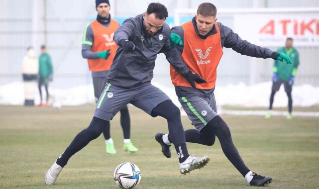 Konyaspor'da Ümraniyespor maçı hazırlıkları başladı