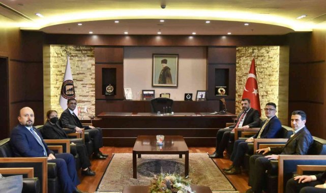 KOSGEB Başkanı Hasan Basri Kurt GSO&#039;YU ziyaret etti