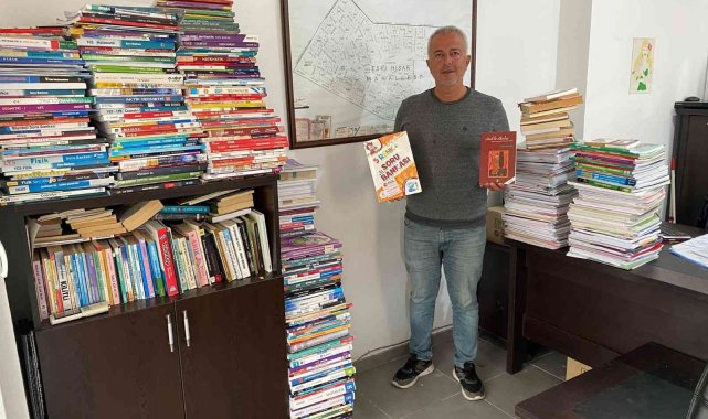 Kullanılmayan 5 bin kitap öğrencilerle buluştu