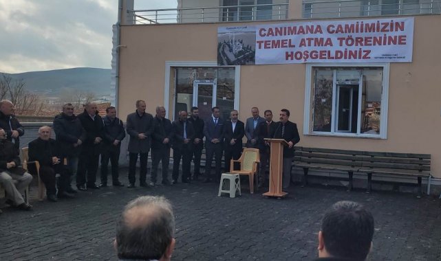 Kulu'da Canımana Mahallesinde cami temeli törenle atıldı