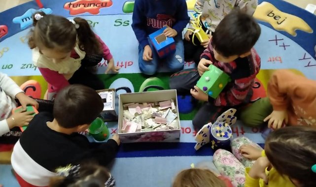 Kur'an Kursu öğrencilerinden örnek davranış