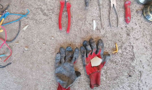 Kurtulduğunu düşünen hırsızlık şüphelisi kriminal raporuna takıldı