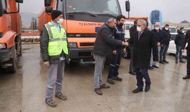 Kütahya, karlı mücadeleye hazır