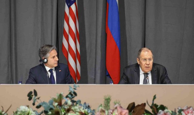 Lavrov ve Blinken Stockholm'de bir araya geldi