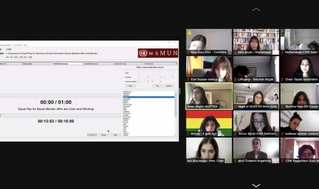 Lise öğrencisine şeref ödülü