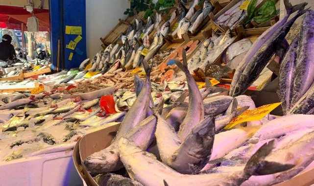 Lodos balık tezgahlarını da etkiledi