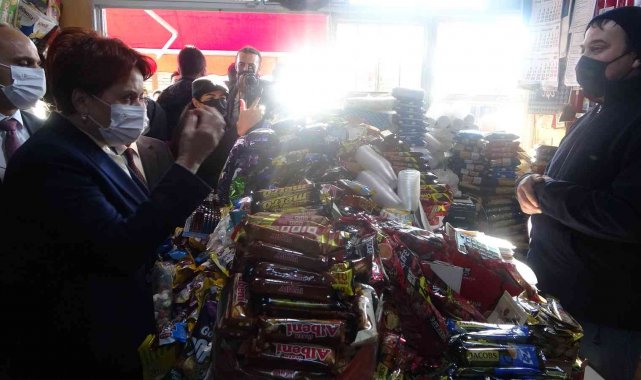 Maaşını sorduğu esnaftan Akşener'e tokat gibi cevap