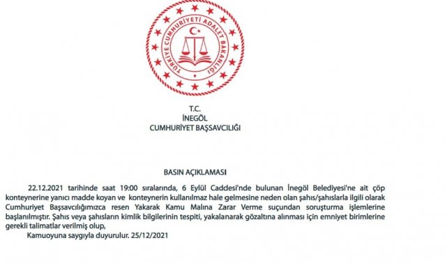 Magandalar için soruşturma başlatıldı