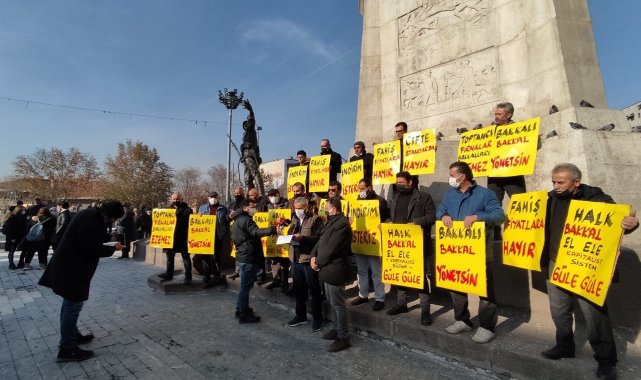 Mahalle bakkalları süpermarketlere karşı sokağa indi