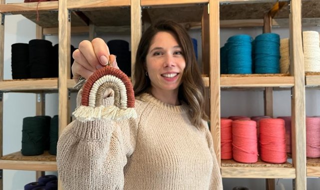 Makrome ürünler kadınlara gelir kapısı oluyor