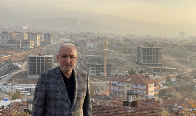 Malatya'da depremzedeler için yapılan konutların inşaası sürüyor