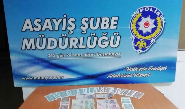 Malatya'da kumar baskını