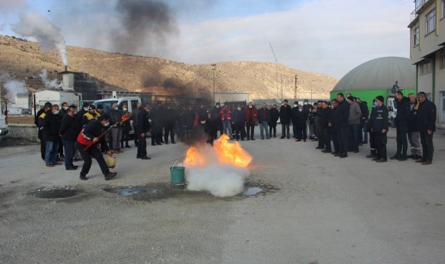 Malatya&#039;da yangın ve kurtarma eğitimi