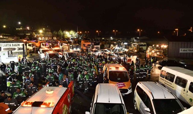 Mamak'ta kar teyakkuzu