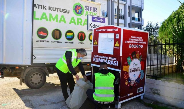 Manavgat'a 'Mobil Atık Getirme Merkezleri' kuruldu