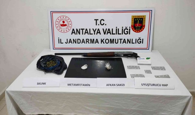 Manavgat'ta uyuşturucu tacirine operasyon