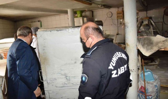Manisa'da fırınlara gramaj ve hijyen denetimi