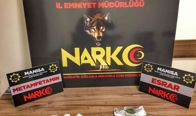 Manisa'da uyuşturucu operasyonunda 1 tutuklama