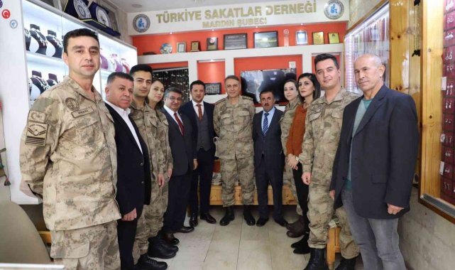 Mardin Jandarma Komutanlığı engelli vatandaşları unutmadı