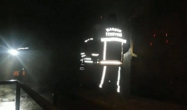 Mardin&#039;de bir ev kundaklandı