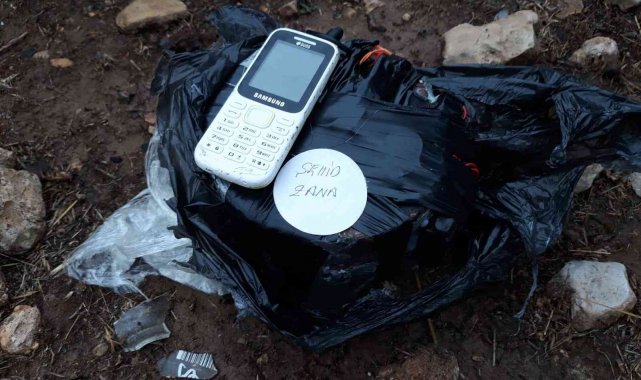 Mardin&#039;de jandarma personelinin aracına yerleştirilen EYP imha edildi