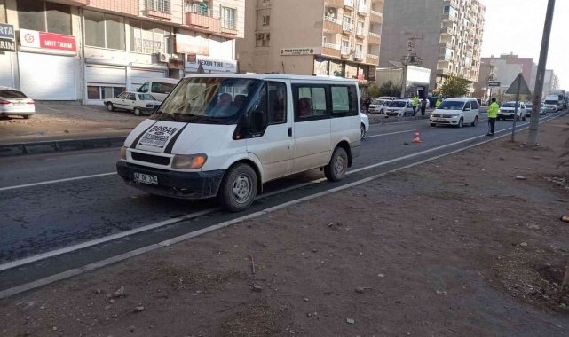Mardin&#039;de minibüsün çarptığı vatandaş hayatını kaybetti