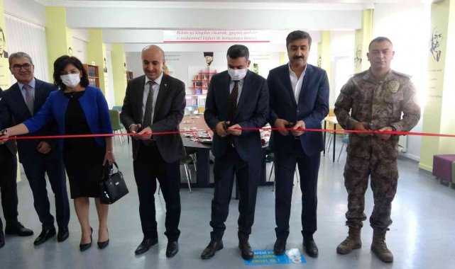 Mardin'de okullarda açılan kütüphanelere şehitlerin isimleri verildi