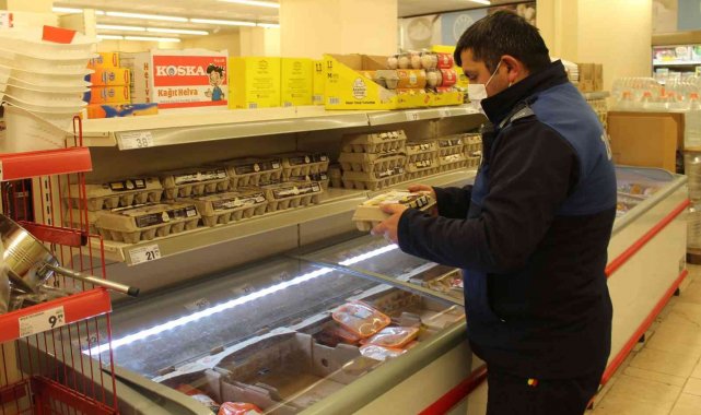 Marketlerdeki gıda denetimleri sürüyor