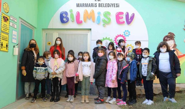 Marmaris Belediyesi Bilim Parkı 2'nci sınıf öğrencilerini ağırladı