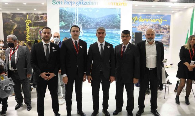 Marmaris Belediyesi'nin standı fuarda yoğun ilgi görüyor