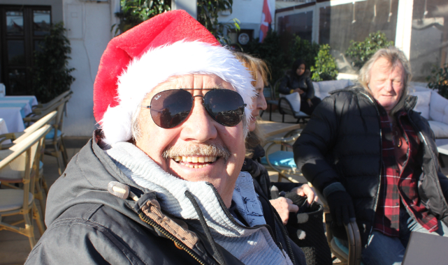 Marmaris&#039;te yaşayan İngilizler yeni yılı kutladılar