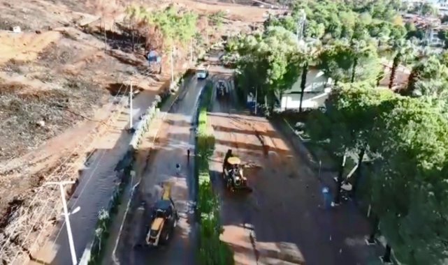 Marmaris'teki sel felaketi, gün ağarınca ortaya çıktı