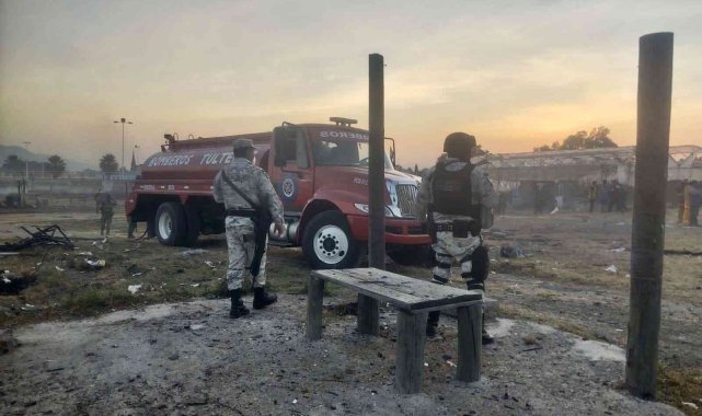 Meksika'da kaçak havai fişek atölyesinde patlama: 2 ölü, 15 yaralı