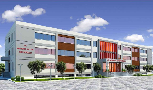 Melikgazi'de 10. okulun yapımı başlıyor