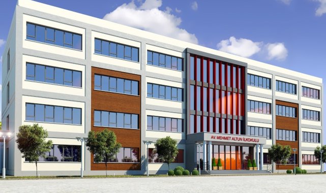 Melikgazi'de bir okulun daha temeli atılıyor